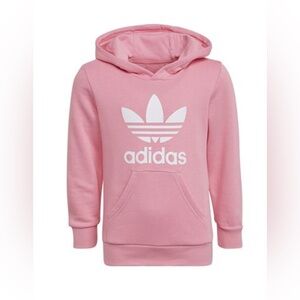 Adidas - Pink Adidas Trefoil Hoodie